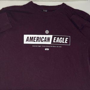 American Eagle Men's Small Long Sleeve T-Shirt